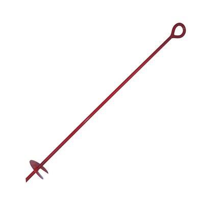 Pack of 6 Painted Red 14mm Rod Earth Anchor O4864