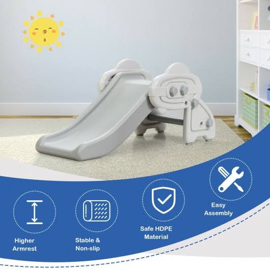 Freestanding Baby Mini Play Climber Slide Set with Anti-Slip Foot Pads Z1256