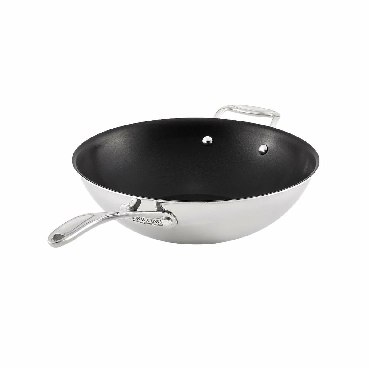 12 / 30cm Non-Stick Stainless Steel Wok W59230