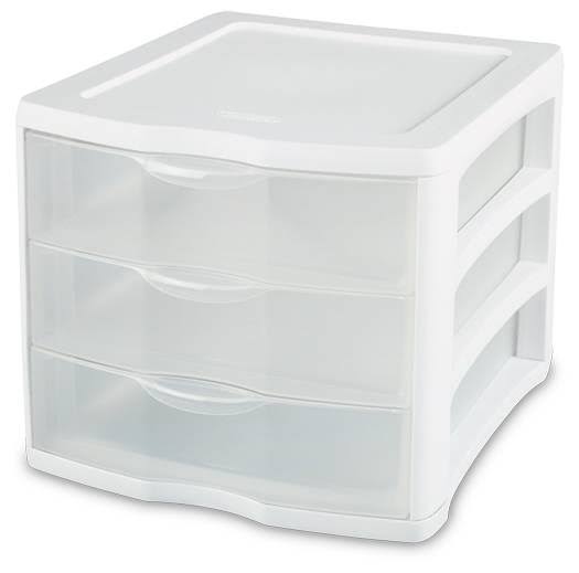 3 Storage Drawer Organizer Cabinet (40 Pack) P4618