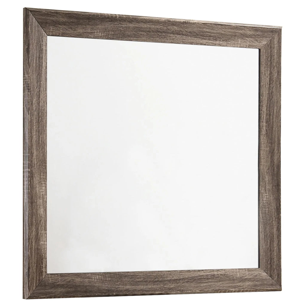 Rectangular Dresser Mirror Washed Taupe M646