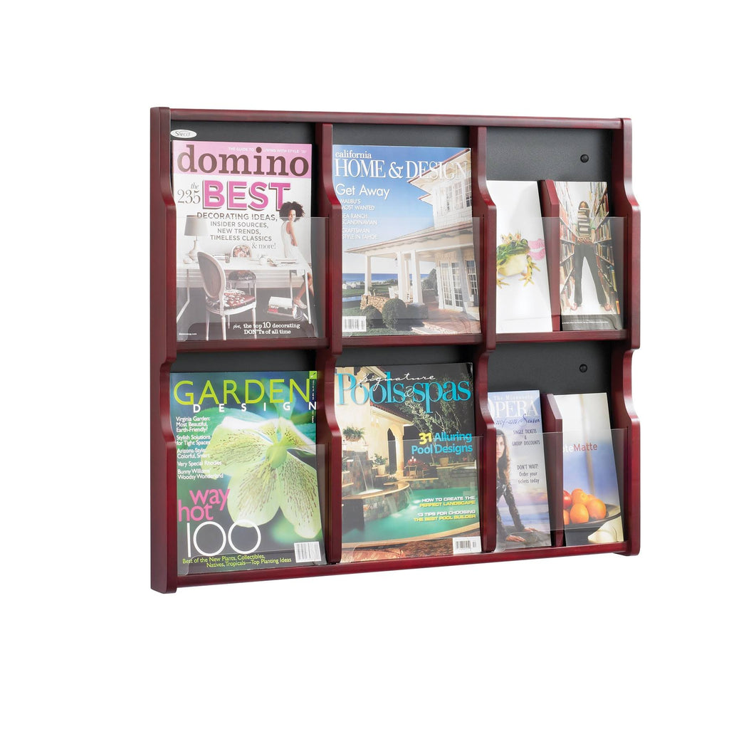 6 Magazine 12 Pamphlet Display Z891