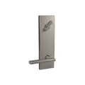 Satin Nickel Lever Full Plate A8146