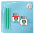 Tropic Orange Metallic Automotive Touch Up Paint Jar V771