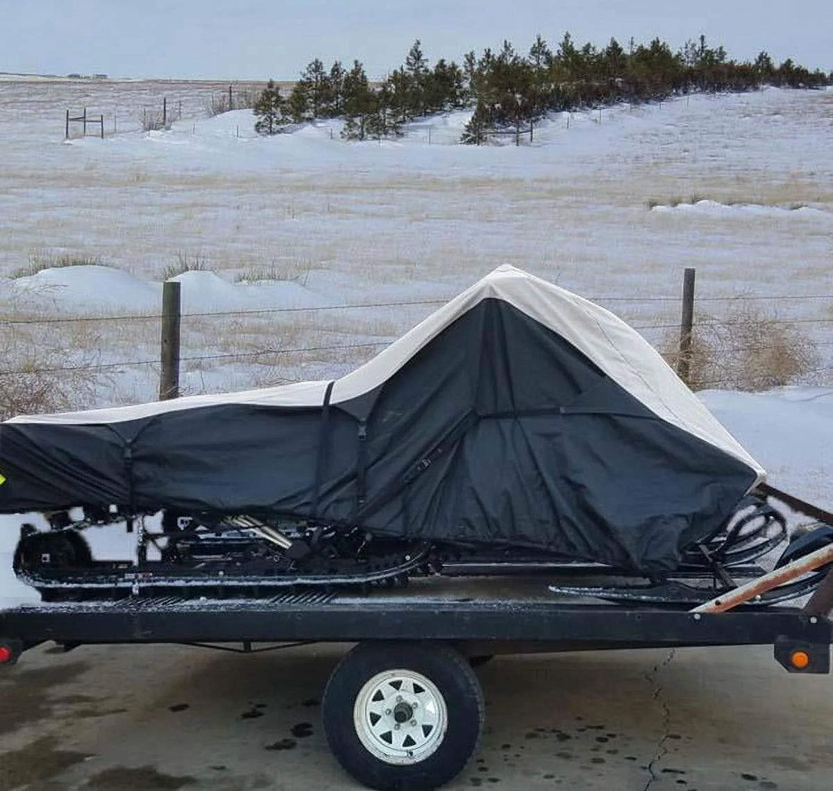 600D Snowmobile Travel and Storage Cover J72075