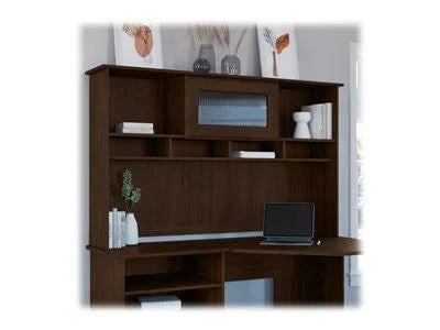 Modern Walnut Desk Hutch R7603