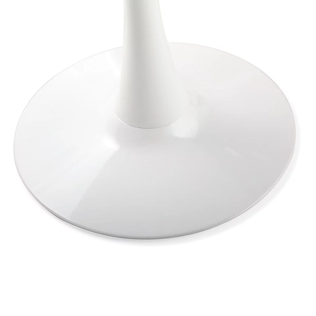 Round Pedestal Dining Table White K117382