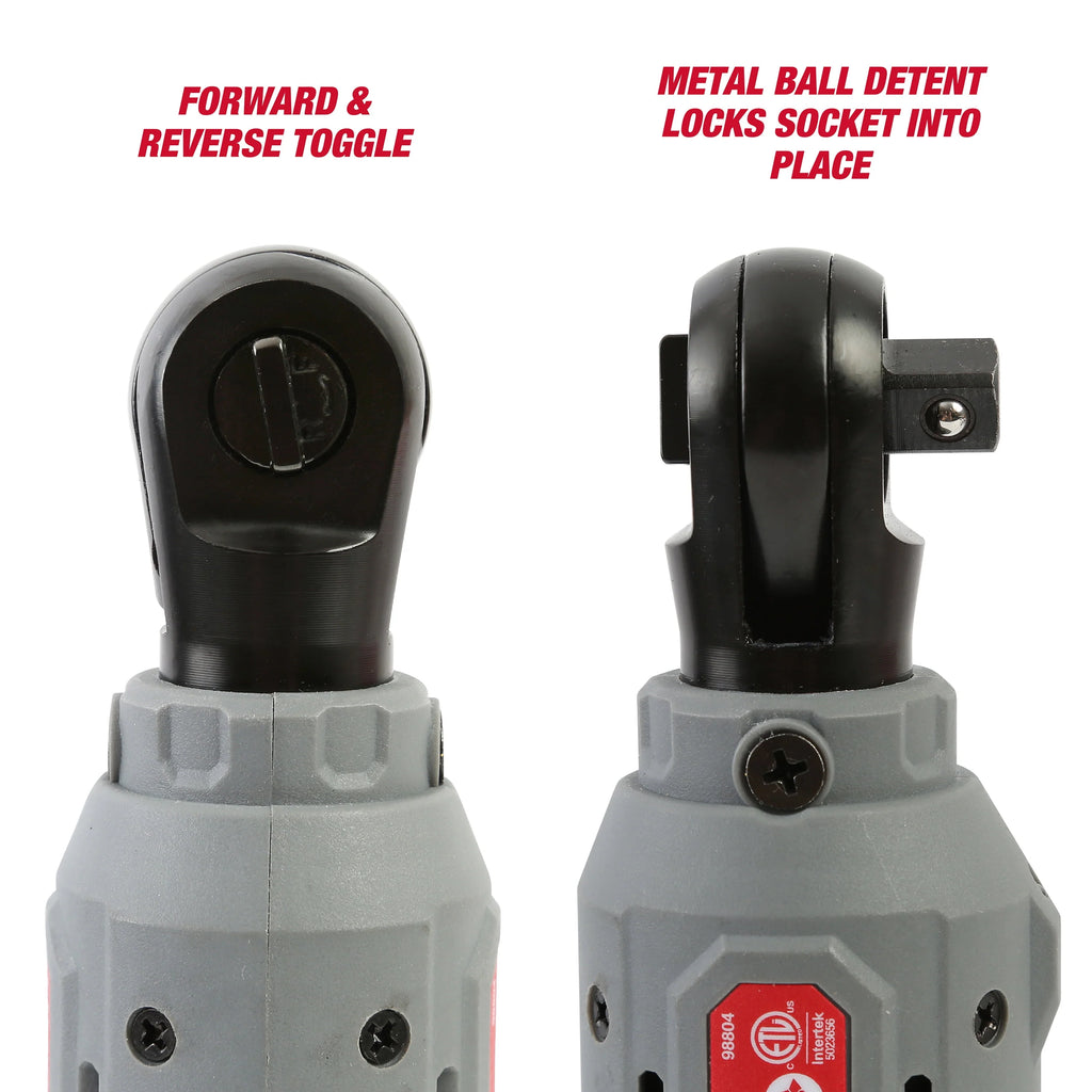 12V Max Lithium-Ion Cordless 3/8-Inch Ratchet with Battery and Charger J564475