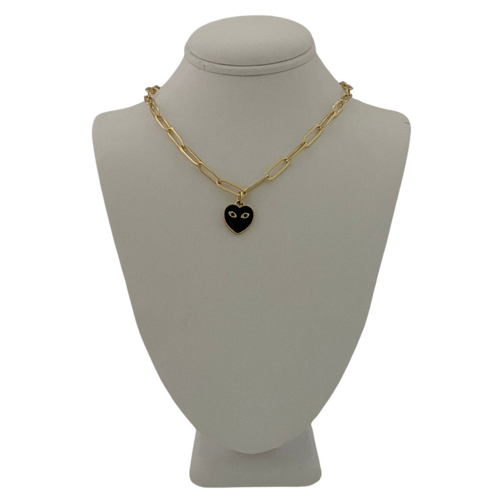 Mini Eye Heart You Necklace R289