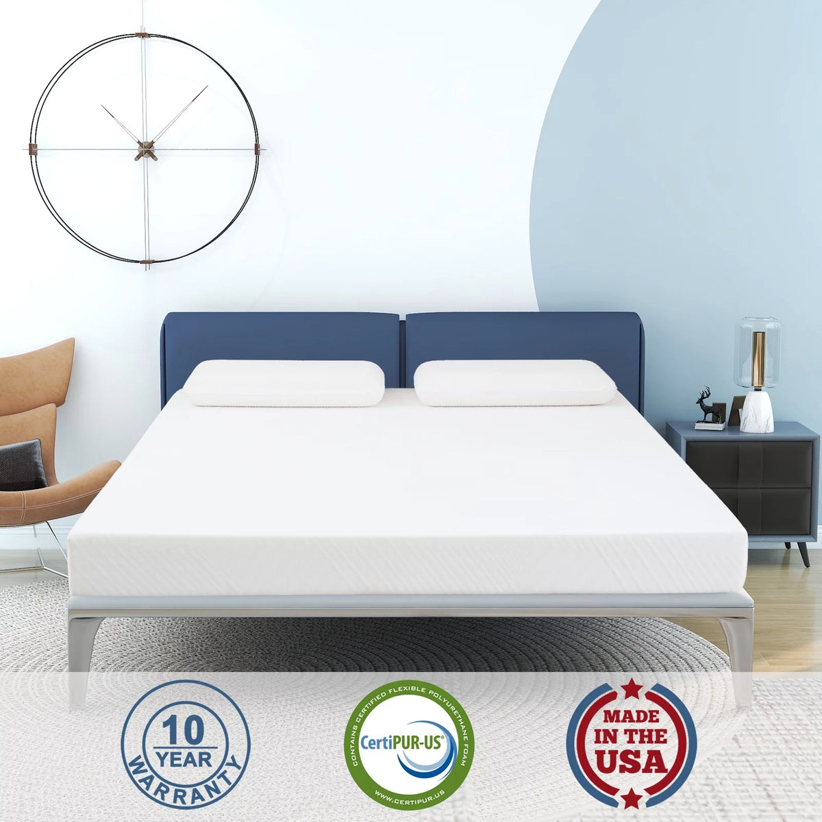 10" Memory Foam Mattress E957
