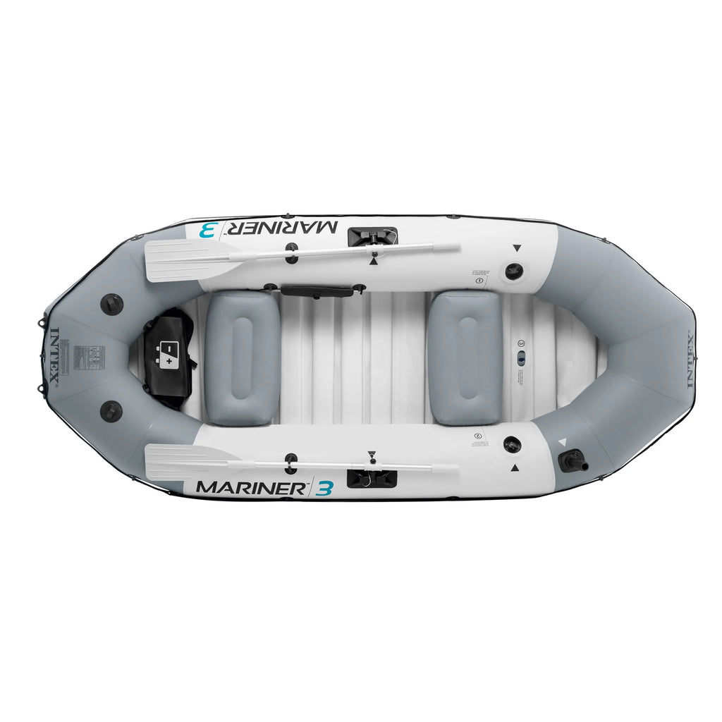 3-Person Inflatable Boat & Oars Set X260665