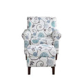 Wide Armchair and Ottoman M84475
