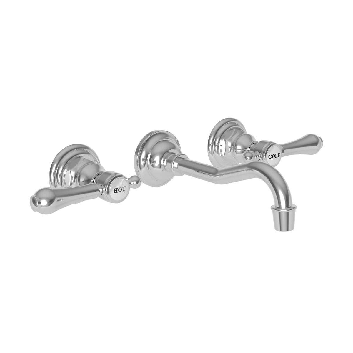 Matte White Wall Mount Lavatory Faucet O78539