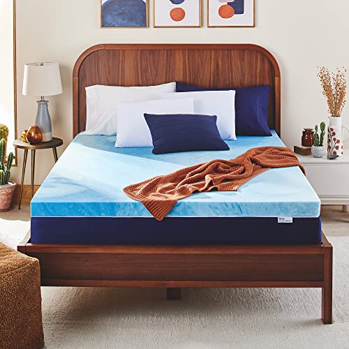 3 Inch Cooling Gel Memory Foam Mattress Topper King Size J607