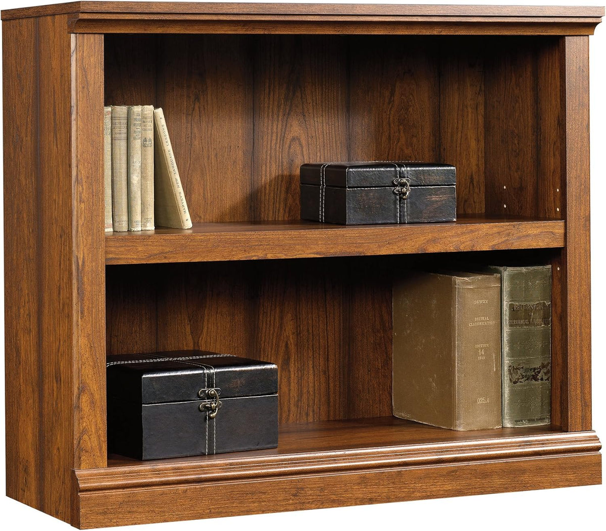 2-Shelf Bookcase, Select Cherry finish G975