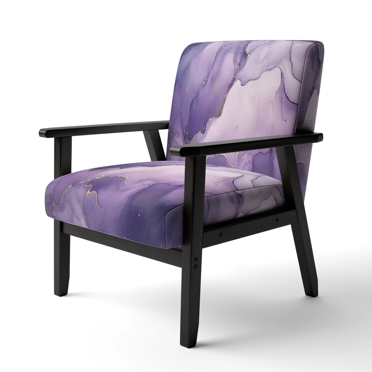Purple Upholstered Accent Chair D924487