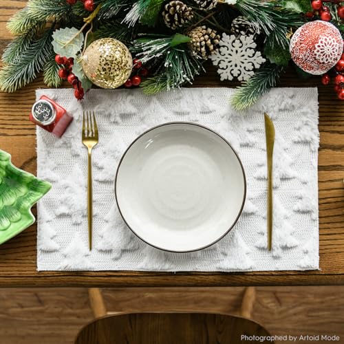Green Christmas Placemats Set of 4 N478819