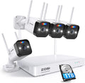 8CH 5MP PoE Security Camera System with 2TB HDD W6588