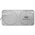75.5"x 37.5" Silver Reflective Fabric Windshield Sun Shade D480670
