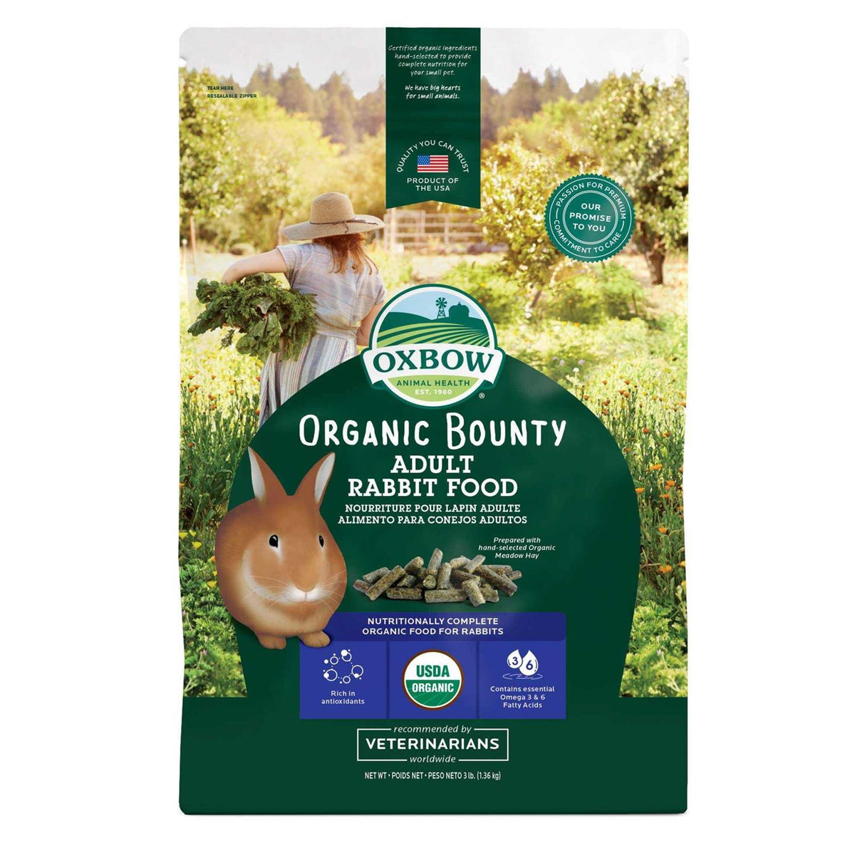 Organic Adult Rabbit Food C568980