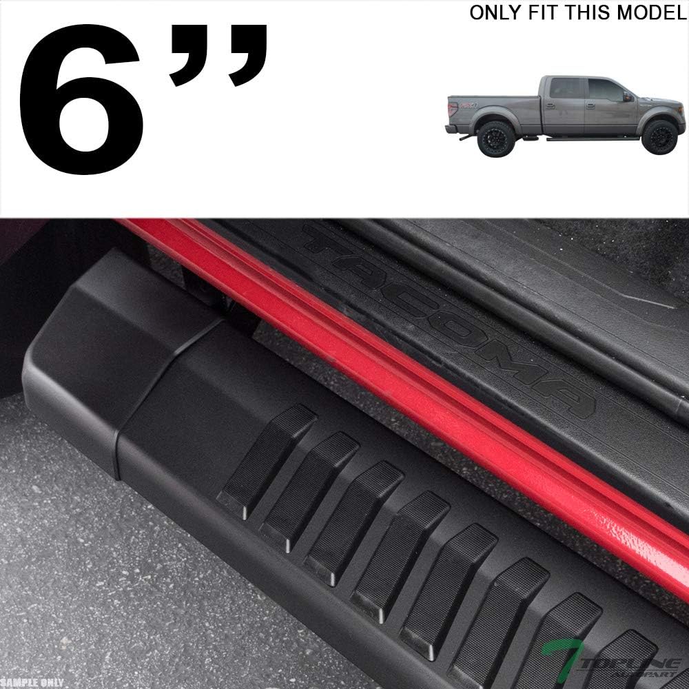 Matte Black Aluminum Side Step Rail Running Boards Z5625