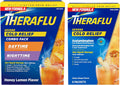 Severe Cold Relief Hot Liquid Powder Daytime Nighttime Honey Lemon Honey Ginger F184636
