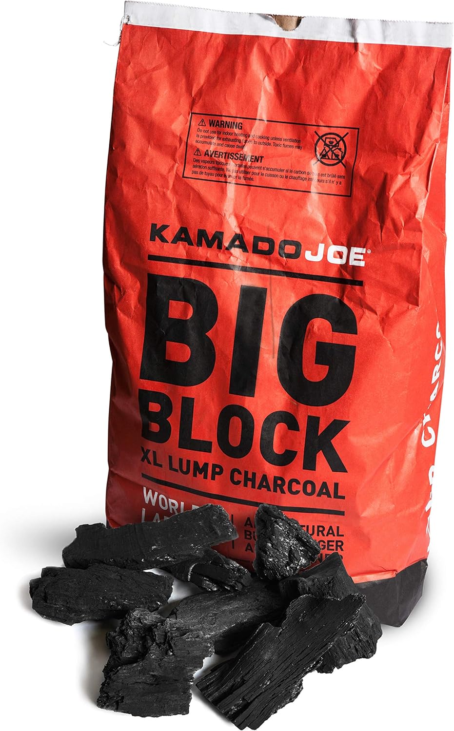 30-Pound Black Lump Charcoal C86175