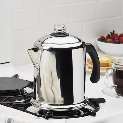 Stainless Steel Coffee Percolator - 8 Cup I1708