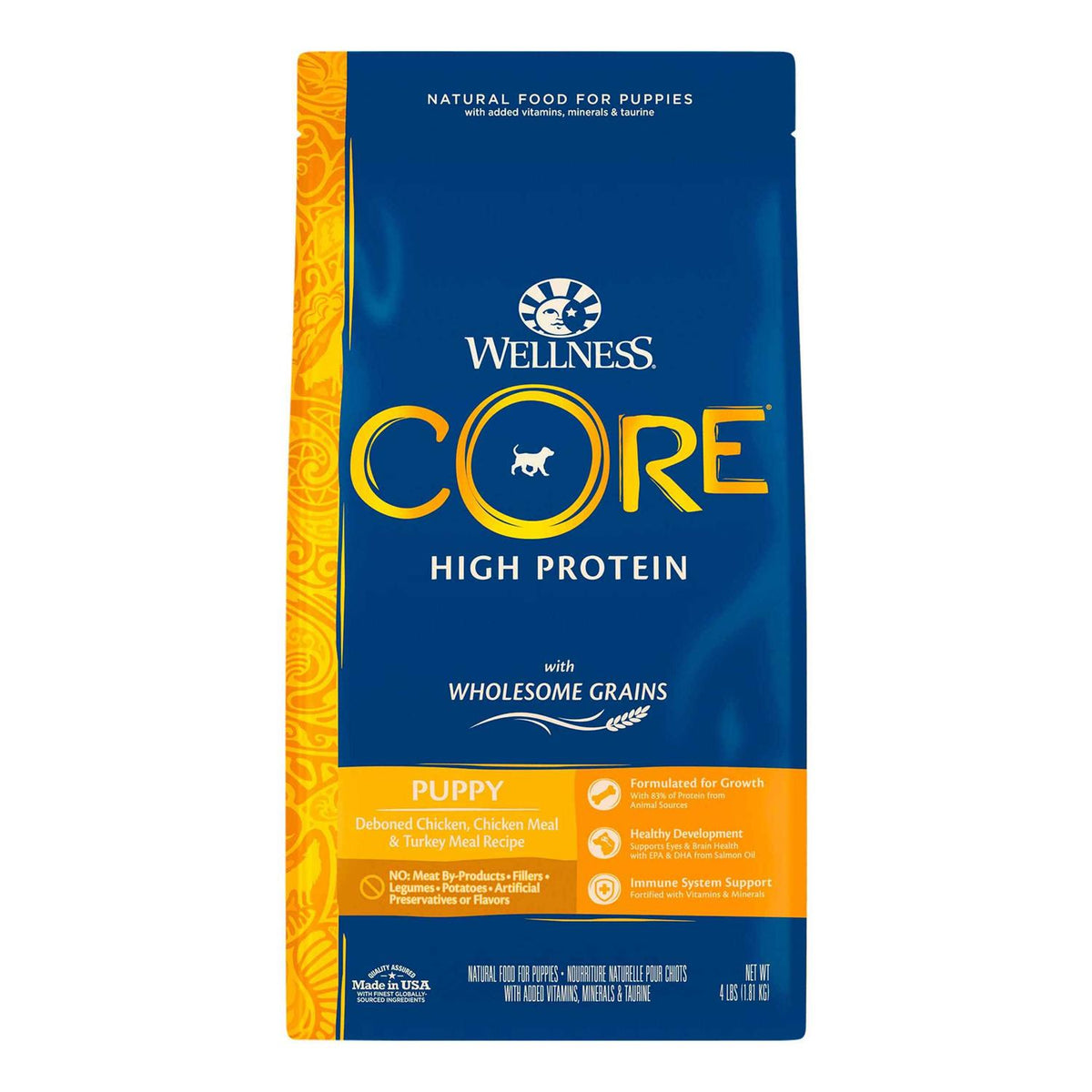 High Protein Wholesome Grains Puppy Dry Dog Food F7307