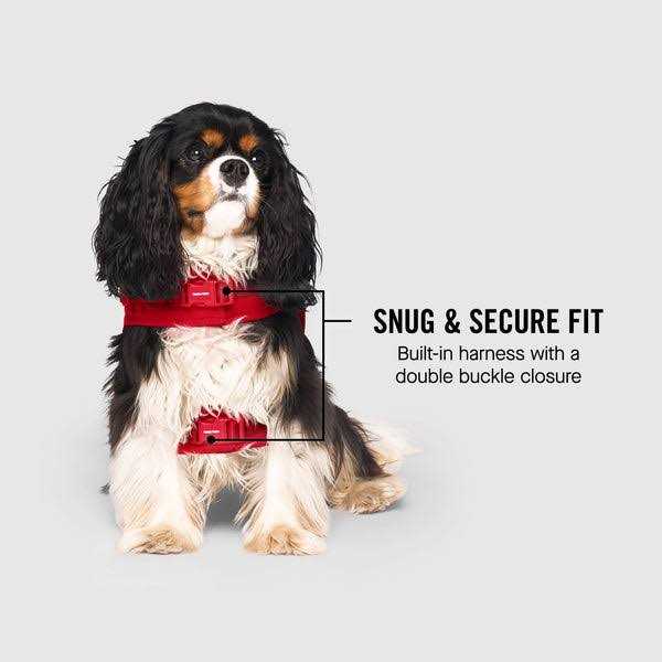 Black Puffer Harness K4660
