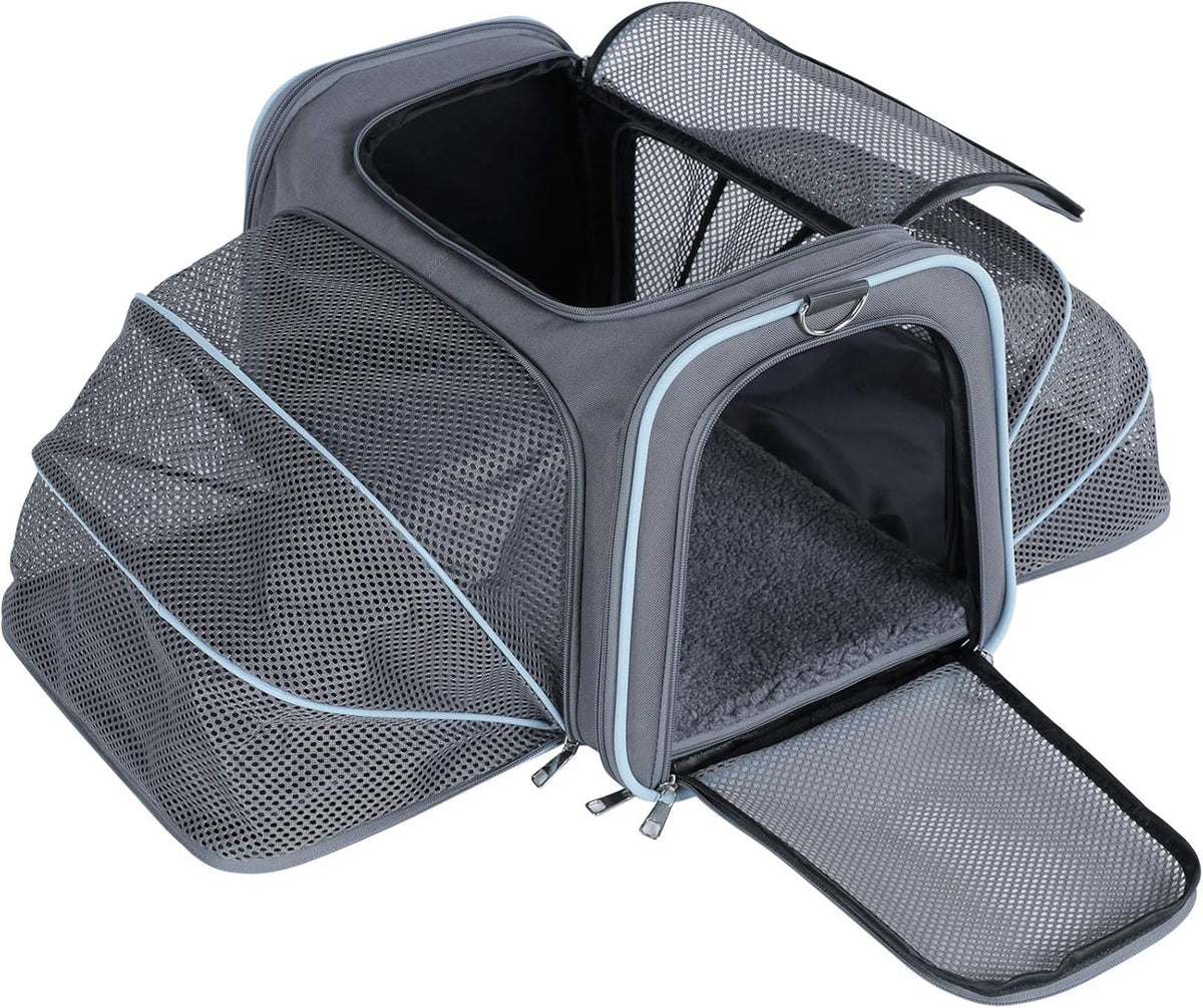 Airline Approved Expandable Soft-Sided Pet Carrier Pack of 2 E78222