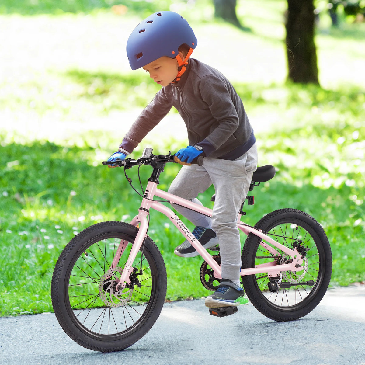 20 Inch Children's Bicycle with Double Disc Brake Y9086