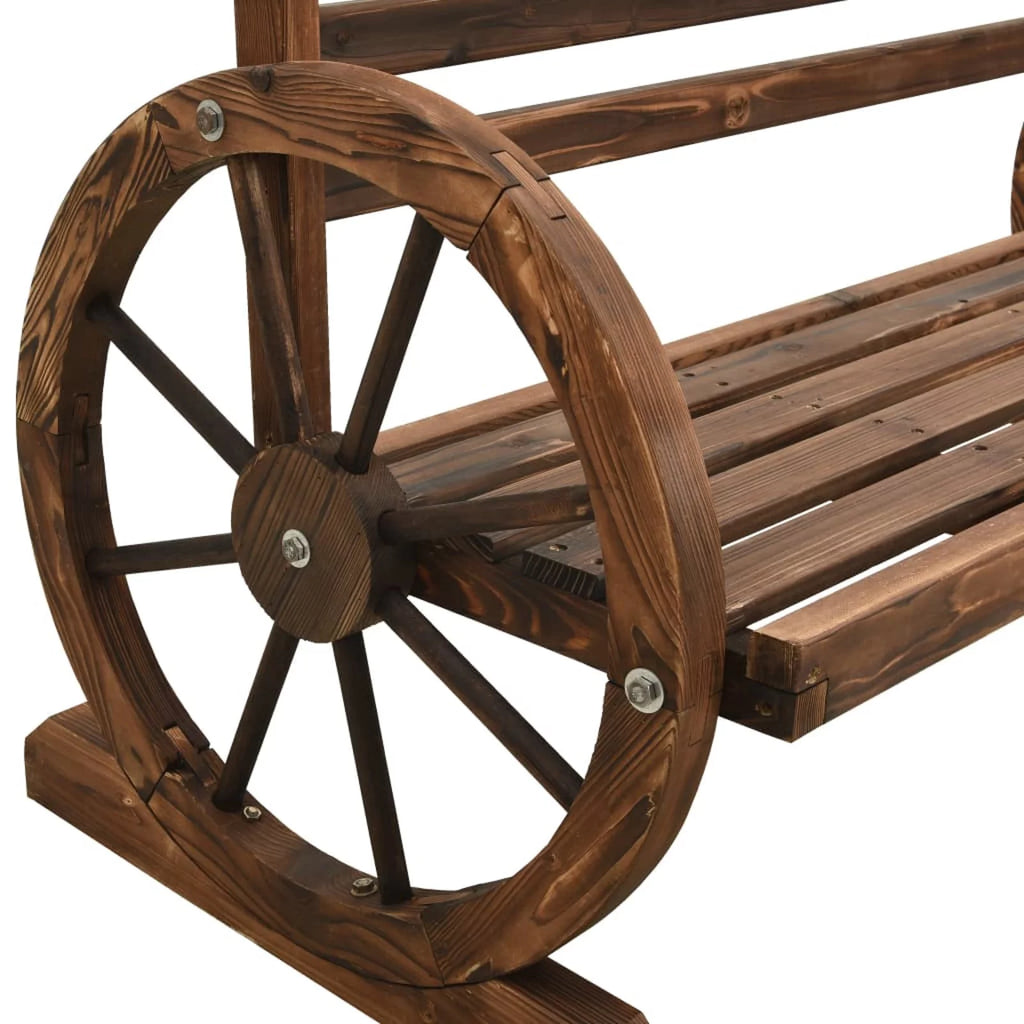 Firwood Padded Seat Outdoor Bench K824