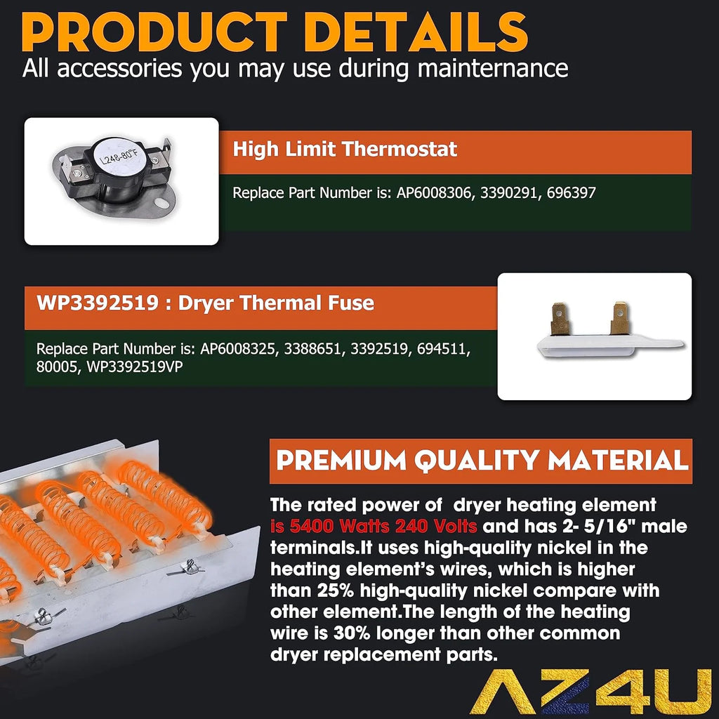 Dryer Heating Element I12688