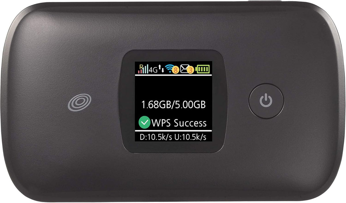 Black 4G LTE Prepaid Mobile Hotspot F917