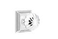 Single Dummy Melon Knob with Bright Chrome Finish Q197909