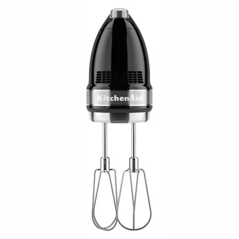 Onyx Black Hand Mixer with Beater and Whisk Attachments J132905