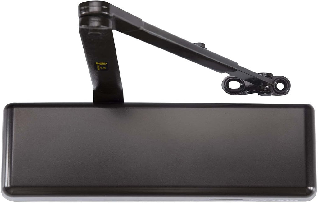 Heavy Duty Commercial Door Closer Matte Black Cast Iron Grade 1 B34197