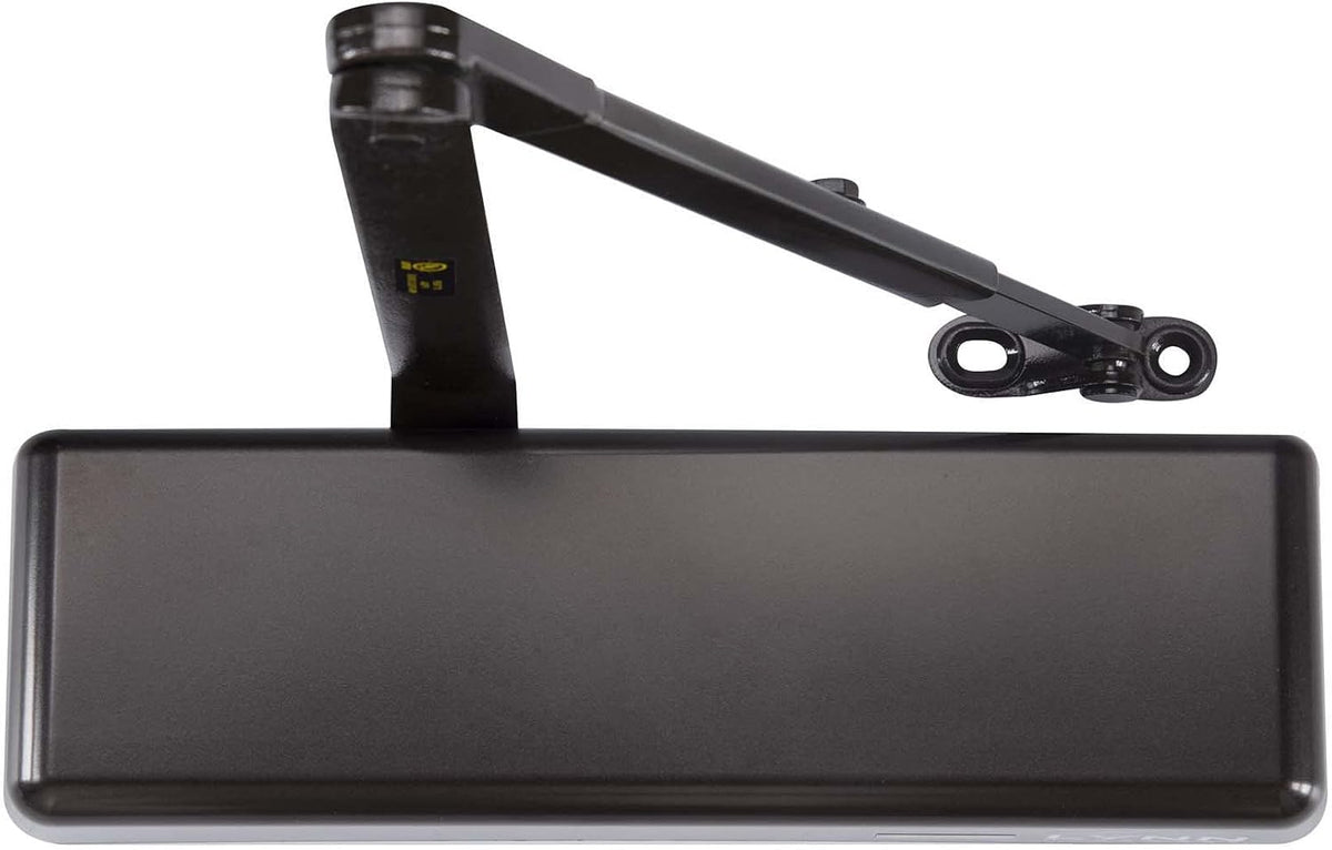 Heavy Duty Commercial Door Closer Matte Black Cast Iron Grade 1 B34197