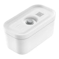 Plastic Vacuum Lunch Container in White F353