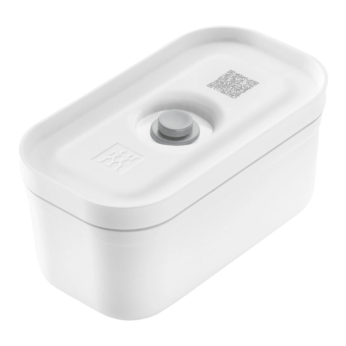 Plastic Vacuum Lunch Container in White F353
