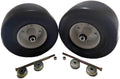White Solid Tire Set of 2 Y378941