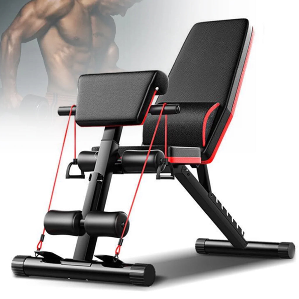 Adjustable Weight Bench with Adjustable Backrest T749187