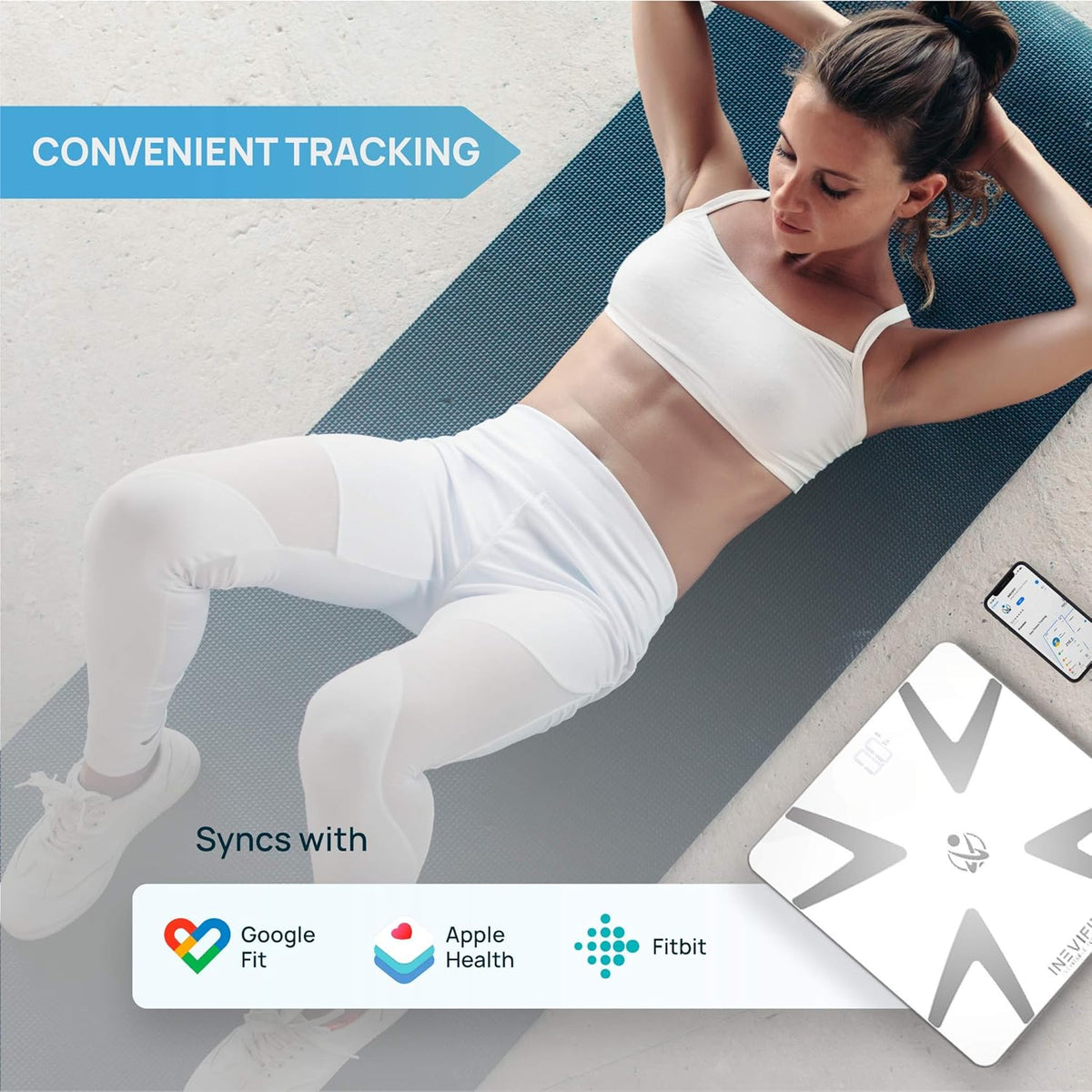 Smart Body Fat Scale with Bluetooth G597