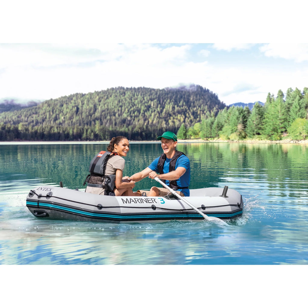 3-Person Inflatable Boat & Oars Set X260665