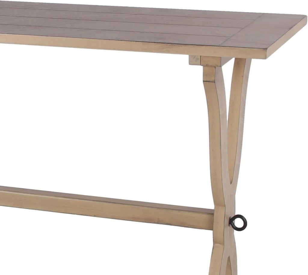 Camel Tan Composite Wood Accent Console Table L511725