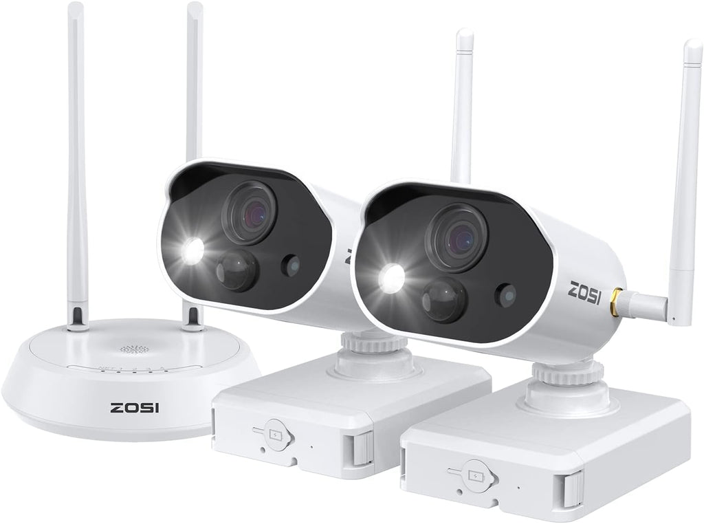 8CH 5MP PoE Security Camera System with 2TB HDD W6588