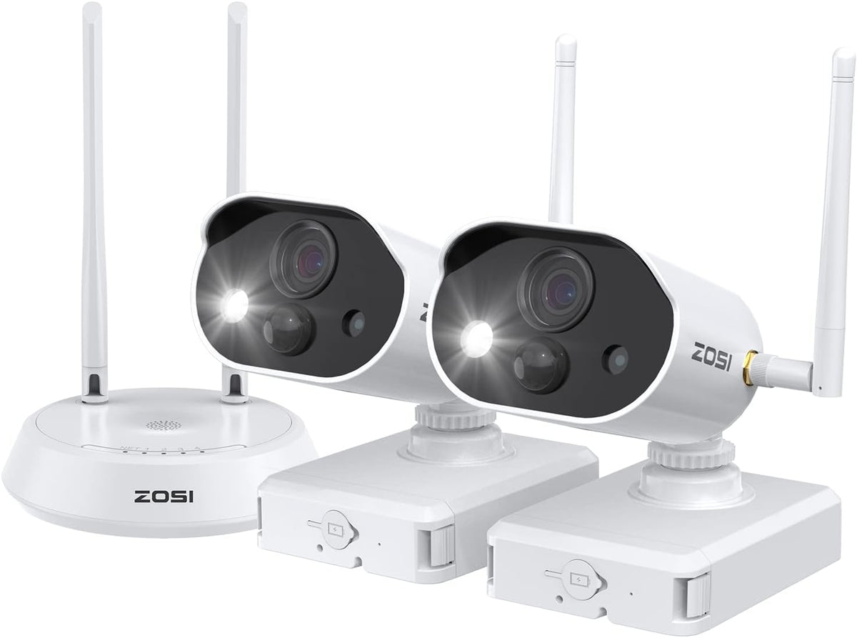 8CH 5MP PoE Security Camera System with 2TB HDD W6588