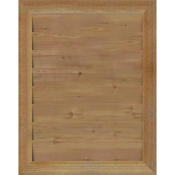 Unfinished Non-Functional Vertical Gable Vent K4809