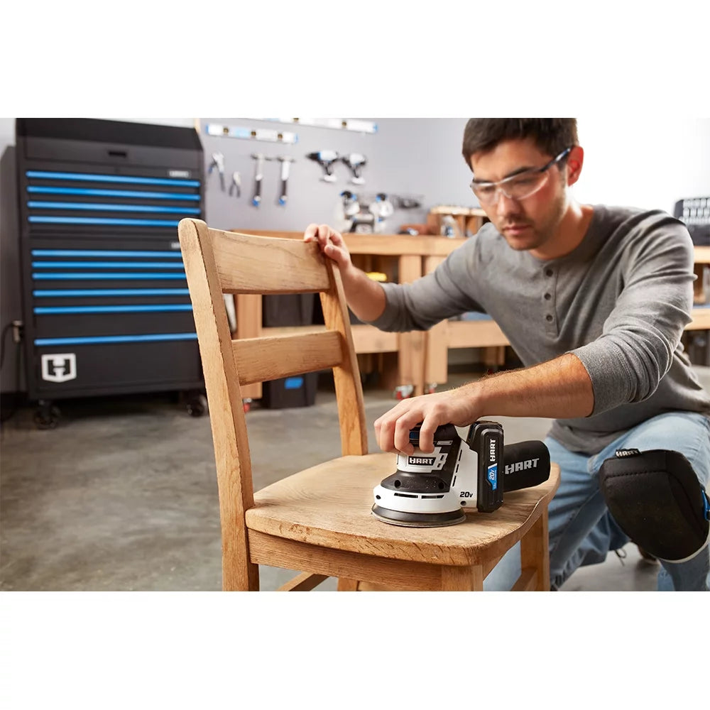 Cordless Random Orbit Sander with Dust Bag Z121501
